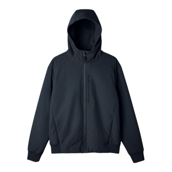 Men's Soft Shell Fleece Jacket - All In Motion™ Black M - Picture 1 of 2